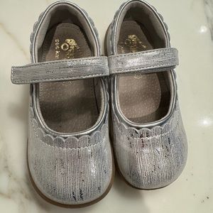 See Kai Run Jane II Mary Jane 9 M silver